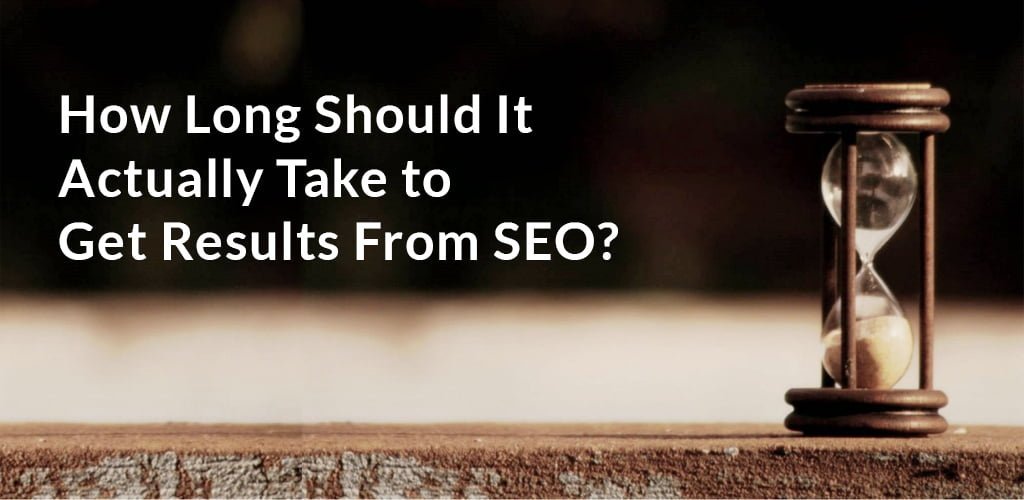 SEO Time frame
